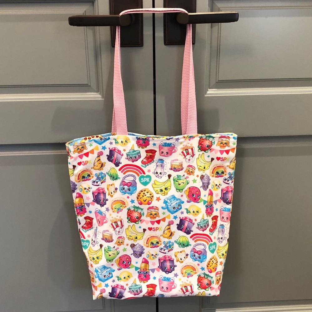 One of a Kind Shopkins Inspired Tote Bag